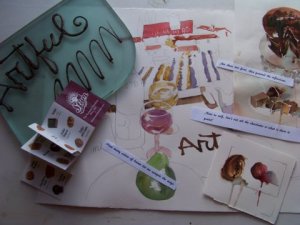 Painting Chocolate Quips