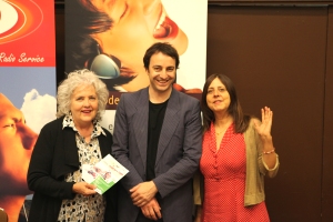 Jo, Wolfgang, and Ursula at NFCB conference