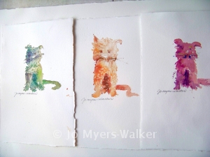 Cats of many colors by Jo Myers-Walker