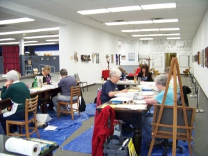 Workshop at the Maquoketa Art Experience