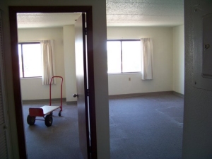 Empty space soon to be a studio