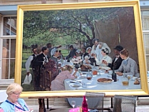 Un Repas de Noces à Yport by Albert Fourié